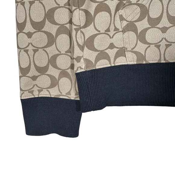 COACH Allover Signature Monogram Hoodie - Picture 7 of 11
